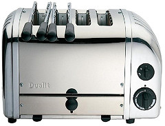  Dualit 2 x 2 Combi Vario 4 Slice Toaster Stainless 42174 