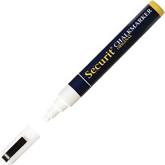  Securit 6mm Liquid Chalk Pen White 