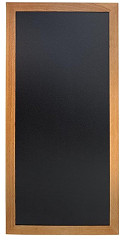  Securit Slim Wall Mounted Blackboard 1200 x 560mm Teak 