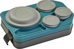  Cambro Tablotherm Insulated Tray with Porcelain Dishes 37 x 53 x 10,5 cm 