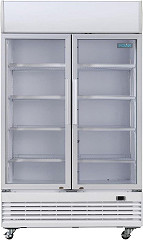  Polar G-Series Upright Display Cooler with Light Box 950Ltr 