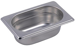  Gastro M Stainless Steel Gastronorm Pan 1/9GN 65mm 
