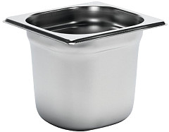  Gastro M Stainless Steel Gastronorm Pan 1/6GN 150mm 