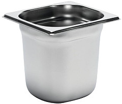  Gastro M Stainless Steel Gastronorm Pan 1/6GN 200mm 