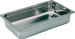  Matfer Bourgeat Stainless Steel 1/1 Gastronorm Pan 200mm 