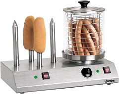  Bartscher Hot-dog machine, 4 toast sticks 
