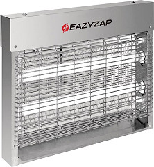  Eazyzap Energy Efficient Stainless Steel LED Fly Killer 30m² 