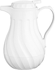  Olympia Insulated Swirl Jug White 0.5Ltr 