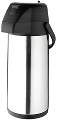  Olympia Stainless Steel Topped Pump Action Airpot 3Ltr 