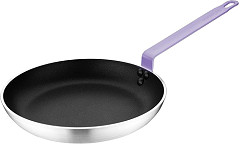  Hygiplas Non-Stick Teflon Aluminium Platinum Plus Frying Pan with Purple Handle 240mm 