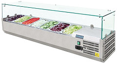  Polar G-Series Countertop Prep Fridge 7x 1/4GN 