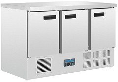  Polar G-Series Triple Door Counter Fridge 368Ltr 