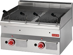  Gastro M 600 Gas Lavastone grill 