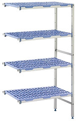  Tournus angle racking 4 shelves 500(d)x1653(w)mm 