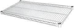 Vogue Chrome Wire Shelves 915x457mm (Pack of 2) 