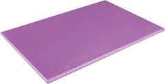  Hygiplas High Density Chopping Board Purple - 450x300x25mm 