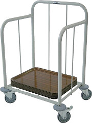  Craven Steel Tray Stacking Trolley 