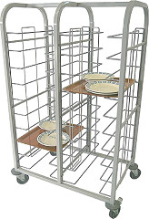  Craven Steel Self Clearing Trolley 20 Trays 