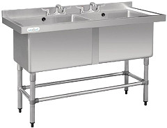 Vogue Double Deep Pot Sink 