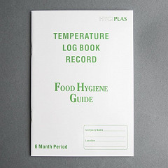  Hygiplas Temperature Log Book 
