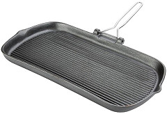  Vogue Cast Iron Grill Pan 