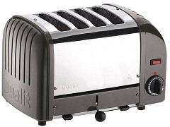 Dualit 4 Slice Vario Toaster Charcoal 40348 