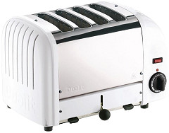  Dualit 4 Slice Vario Toaster White 40355 