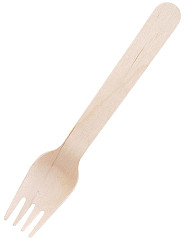  Fiesta Green Biodegradable Disposable Wooden Forks (Pack of 100) 