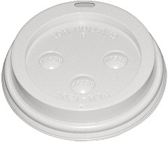  Fiesta Disposable Coffee Cup Lids White 225ml / 8oz (Pack of 1000) 