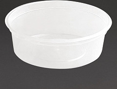  Fiesta Recyclable Plastic Microwavable Deli Pots 50ml / 1.75oz (Pack of 100) 