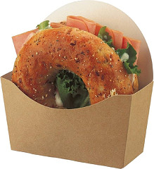  Colpac Compostable Kraft Bagel Scoops (Pack of 1000) 