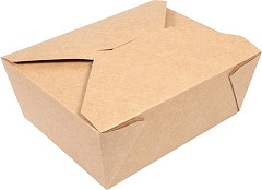  Vegware Compostable Paperboard Food Boxes No.8 1300ml / 46oz (Pack of 300) 