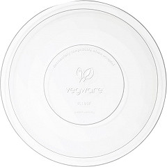  Vegware 185-Series Compostable Bon Appetit Wide Bowl PLA Flat Lid (Pack of 300) 