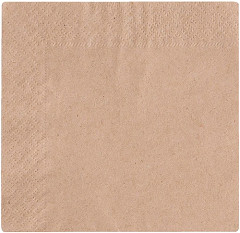  Vegware Compostable Unbleached Cocktail Napkins 240mm (Pack of 4000) 