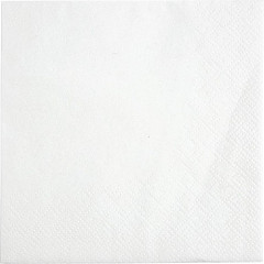  Fiesta Cocktail Napkins White 240mm (Pack of 4000) 