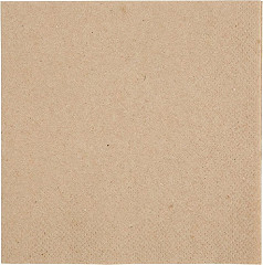  Fiesta Recycled Kraft Cocktail Napkins 240mm (Pack of 4000) 