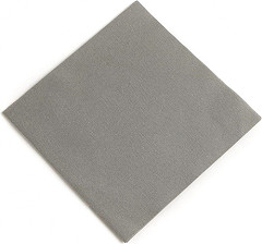  Duni Compostable Dinner Napkins Granite Grey 400mm (Pack of 720) 