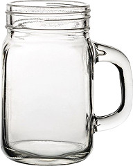  Utopia Handled Mason Jars 430ml (Pack of 24) 