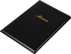  Olympia PVC Menu Cover A5 Black 