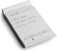  Fiesta Restaurant Waiter Pads Duplicate Large (Pack of 50) 