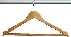  Bolero Wooden Hanger (Pack of 10) 