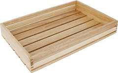  Olympia Low Sided Wooden Crate 