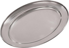  Olympia Stainless Steel Oval Service Tray 250mm 