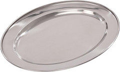  Olympia Stainless Steel Oval Service Tray 300mm 