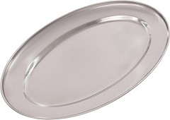  Olympia Stainless Steel Oval Service Tray 350mm 