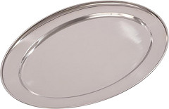  Olympia Stainless Steel Oval Service Tray 500mm 
