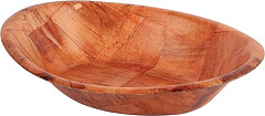  Olympia Oval Wooden Bowl Large 