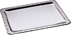  APS Stainless Steel Rectangular Service Tray 420mm 