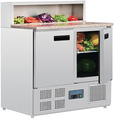  Polar G-Series Pizza Prep Counter Fridge 288Ltr 