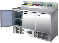  Polar G-Series Pizza Prep Counter Fridge 390Ltr 